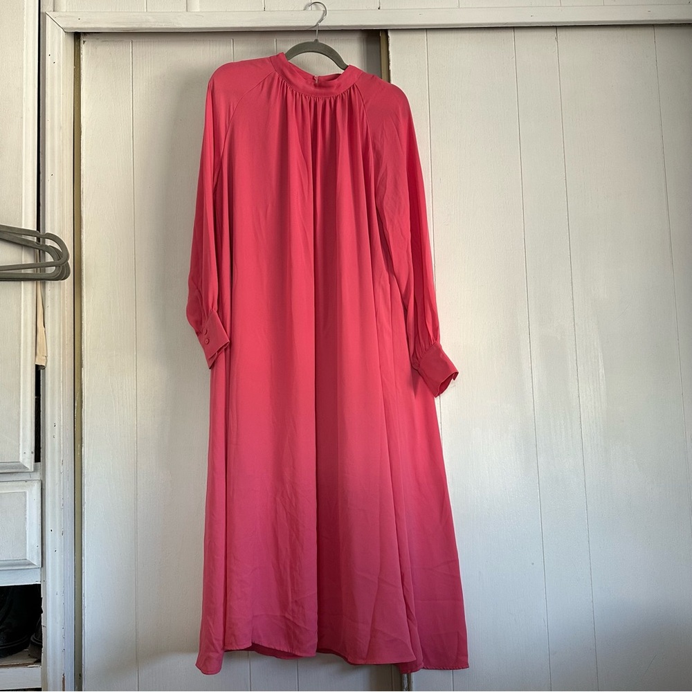 Long sleeves midi dress